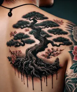 Japanese Bonsai Tattoo Meaning