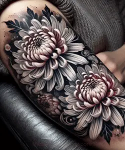 Japanese Chrysanthemum Tattoo