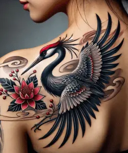 Japanese Crane Tattoo Meaning