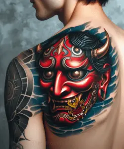 Japanese Mask Tattoo Meaning