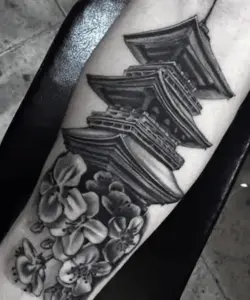 Japanese Temple Tattoo history