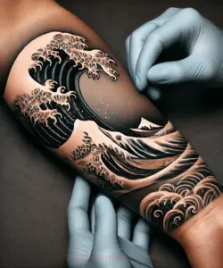 Japanese Wave Tattoo Meaning