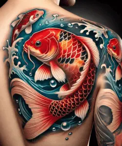 koi fish tattoo