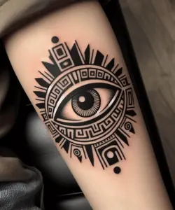 Aztec Eye Tattoo Meaning