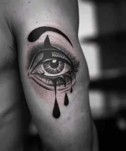 Clown Eye Tattoo Meaning