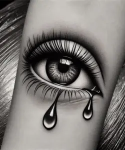 Crying Eye Tattoo Meaning