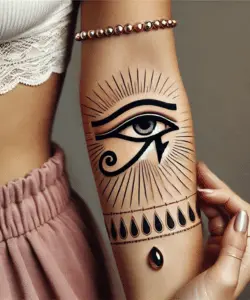 Egyptian Eye Tattoo Meaning