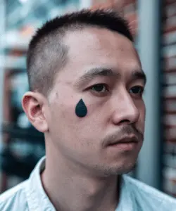 Tear Drop Tattoo Meaning Left Eye